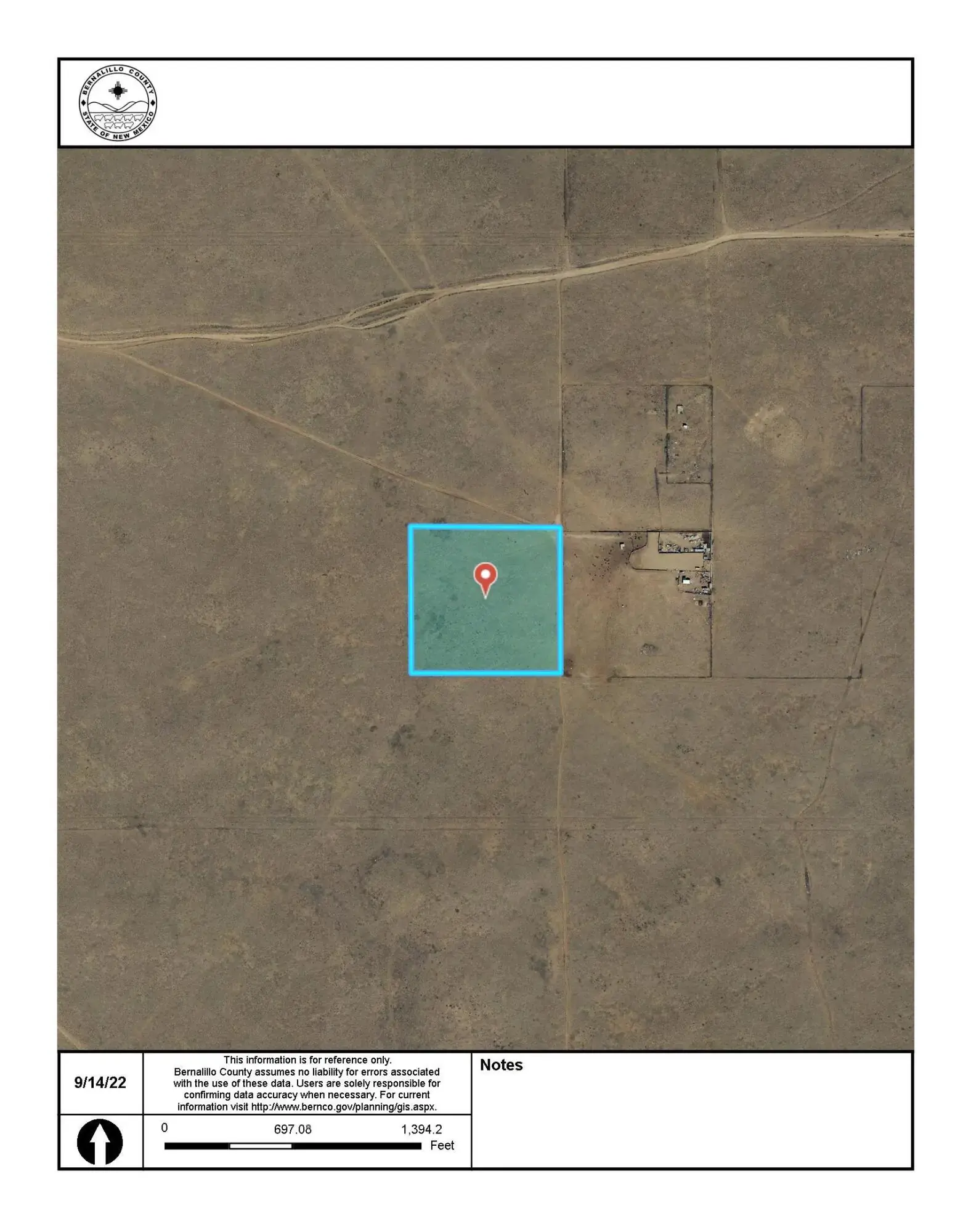 Off Pajarito (N101) Road SW