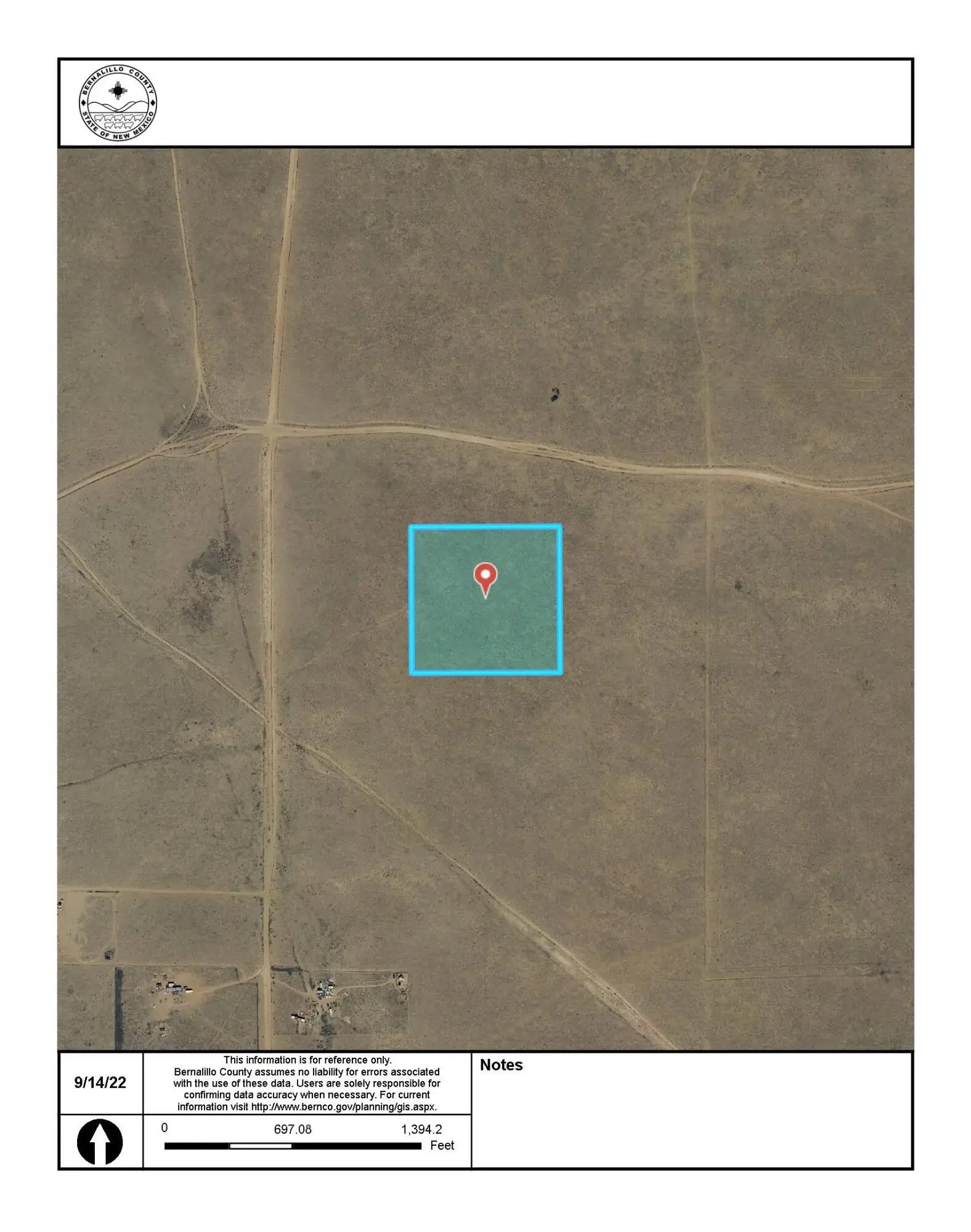 Off Pajarito (N109) Road SW