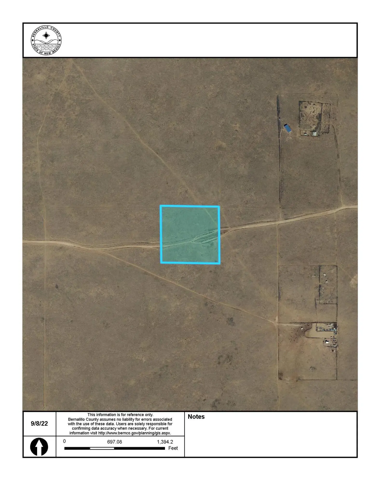 Off Pajarito (N99) Road SW