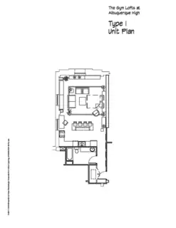 300 TIJERAS Avenue NE 212 Floor Plan