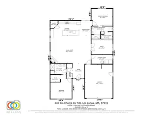 440 RIO CHAMA Circle SW Floor Plan