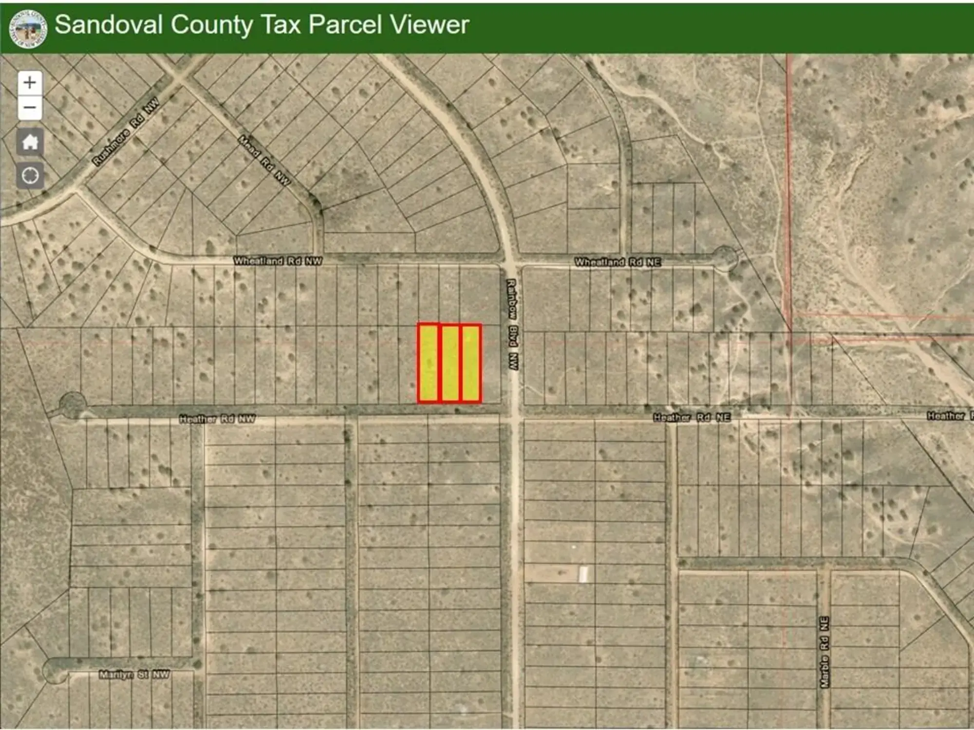 3 lots Heather Road NW