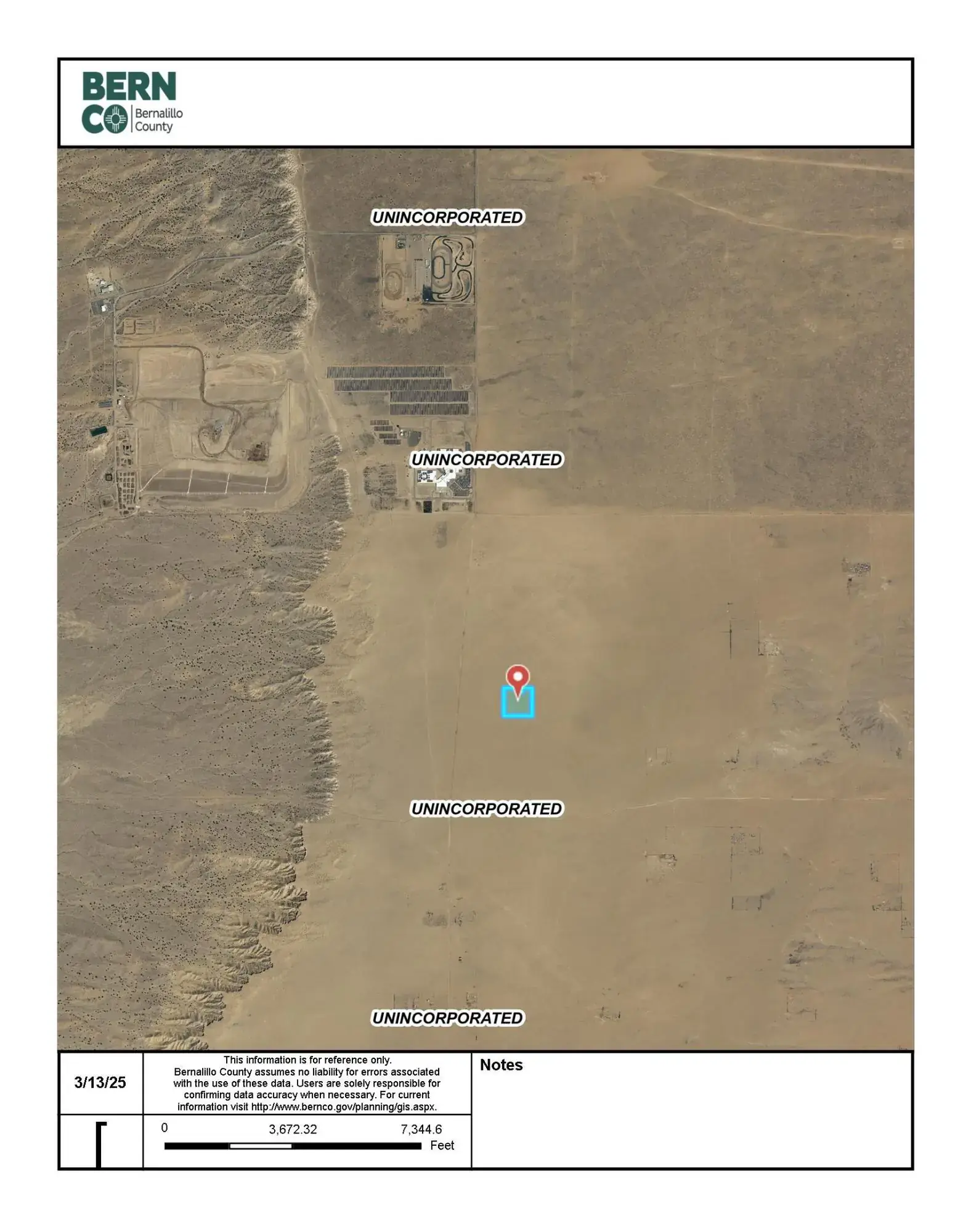 Off Pajarito (PRT20) Road SW