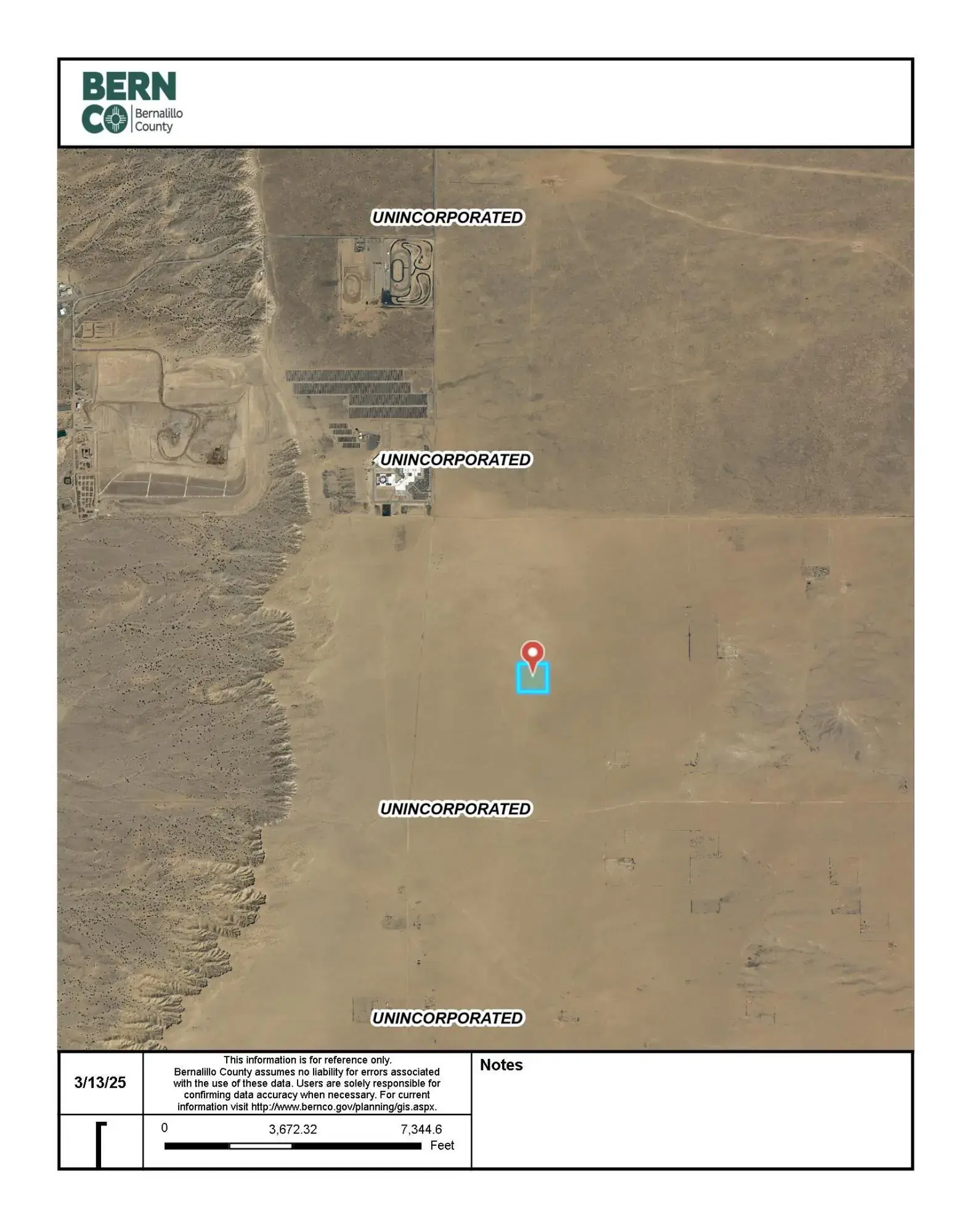 Off Pajarito (PRT21) Road SW