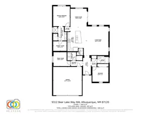 9312 BEAR LAKE Way NW Floor Plan