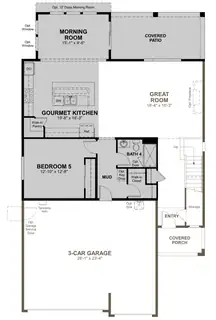 3016 Donita Lane NE Floor Plan