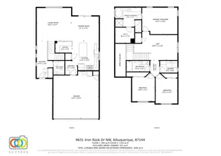 9631 IRON ROCK Drive NW Floor Plan