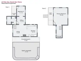 64 Milky Way Road Floor Plan
