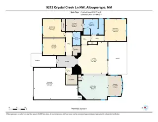 9212 CRYSTAL CREEK Lane NW Floor Plan
