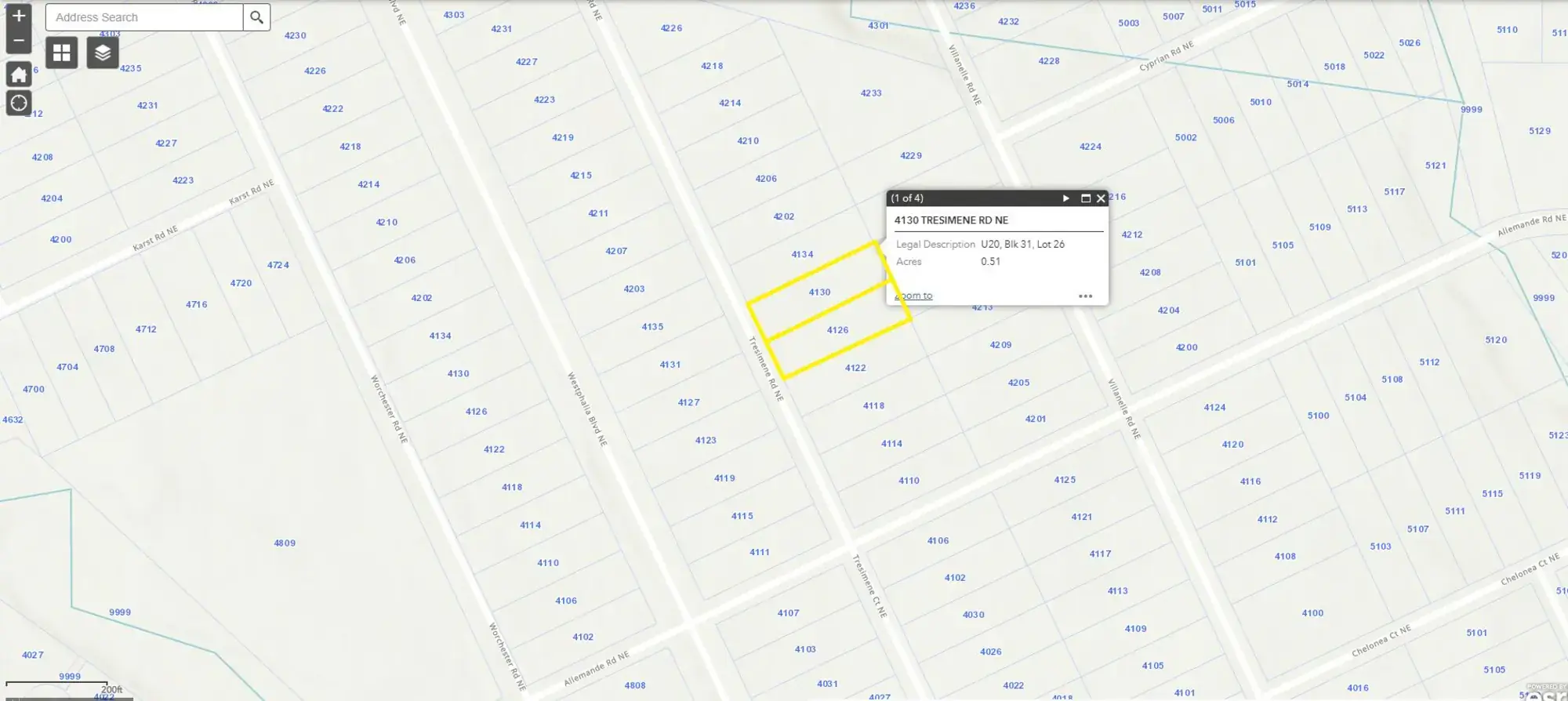 4126-4130 TRESIMENE Road NE