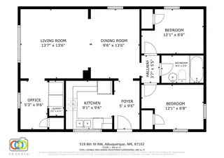 519 8TH Street SW Floor Plan