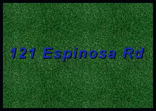 120 ESPINOSA Road Exterior Front