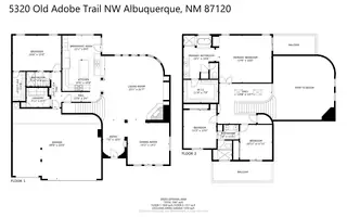 5320 OLD ADOBE Trail NW Floor Plan