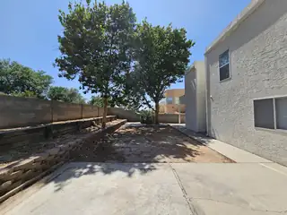 9612 ROSAS Avenue NE Backyard