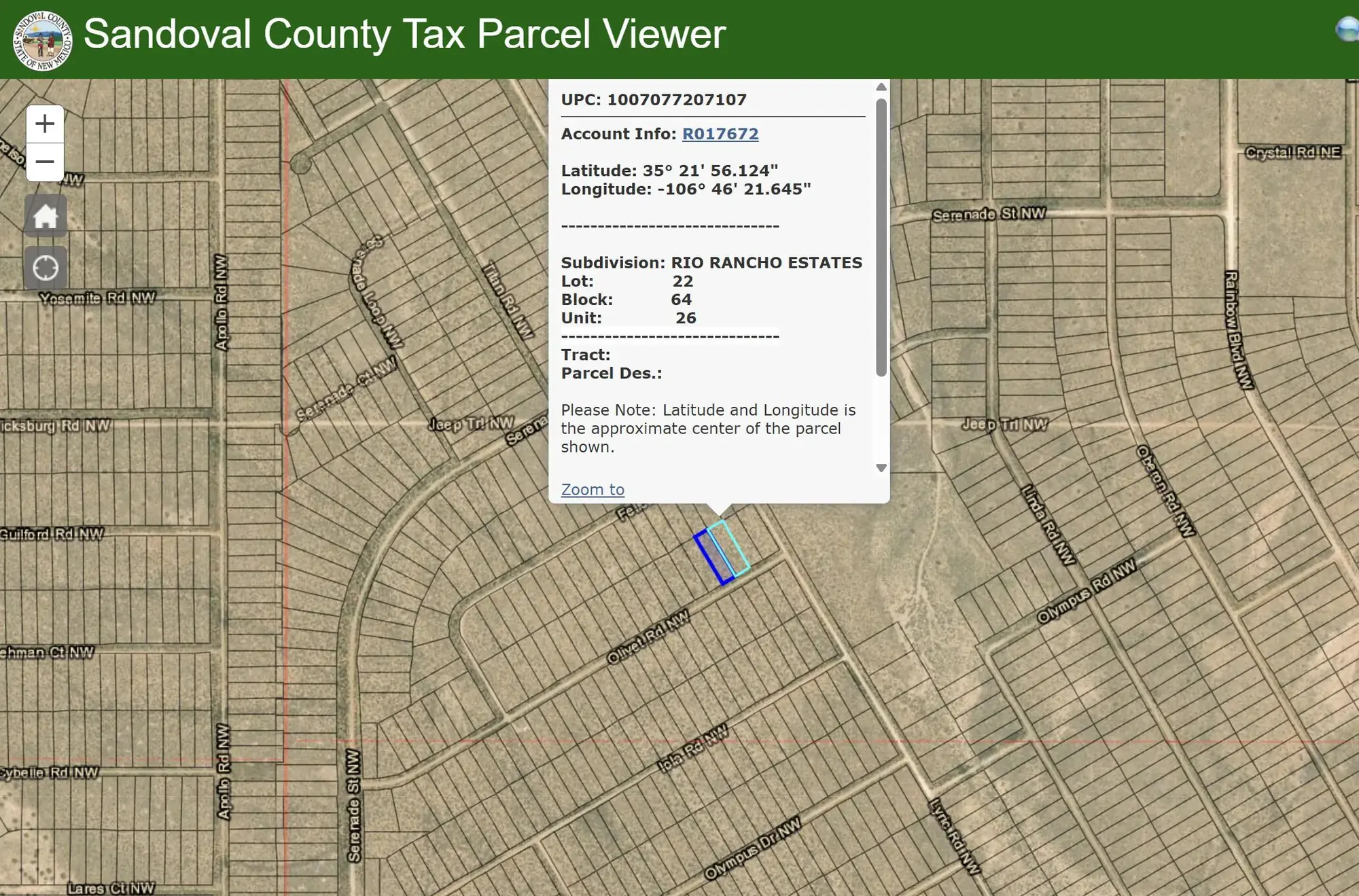 Lot 21 22 Olivet Road NW