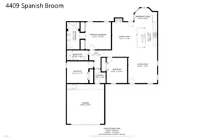 4409 SPANISH BROOM Court NW Floor Plan