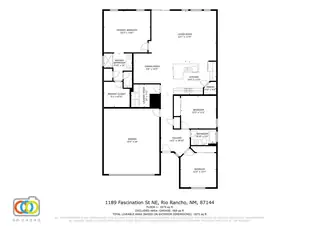 1189 FASCINATION Street NE Floor Plan