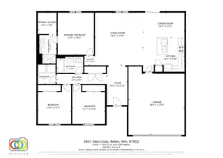 2401 DESI Loop Floor Plan