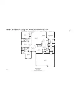 1978 CASTLE PEAK Loop NE Floor Plan