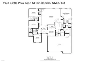 1978 CASTLE PEAK Loop NE Floor Plan
