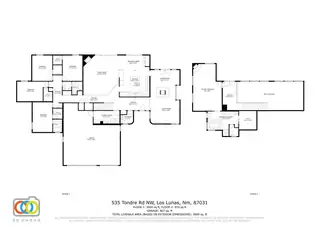 535 TONDRE Road NW Floor Plan