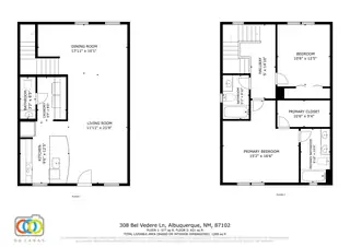 308 Bel Vedere Lane NE Floor Plan