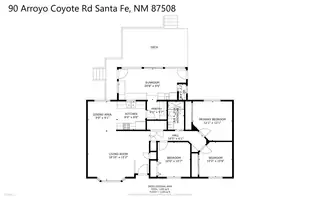 90 ARROYO COYOTE Road Floor Plan