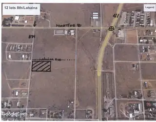 8TH ST/LAHAINA AVE. East 