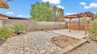 5404 TERRITORIAL Road NW Backyard