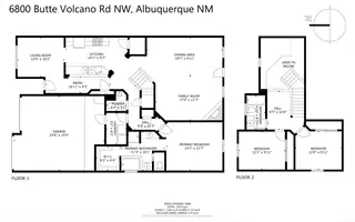 6800 BUTTE VOLCANO Road NW Floor Plan