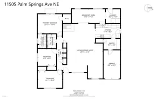 11505 PALM SPRINGS Avenue NE Floor Plan