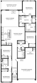 4134 Silver Springs Road NE Floor Plan