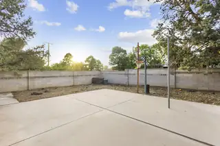 7101 AZTEC Road NE Backyard