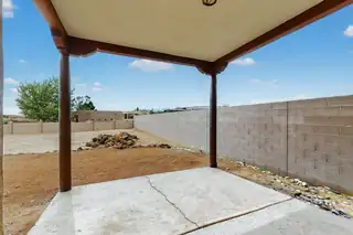 2705 Lerma Road NE Backyard