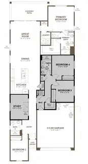 5404 Coneflower Street NE Floor Plan