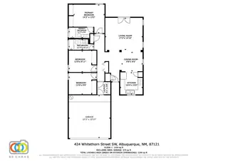 424 WHITETHORN Street SW Floor Plan