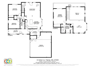 14 ASHER Lane Floor Plan
