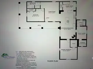 105 MAESTAS Road Floor Plan