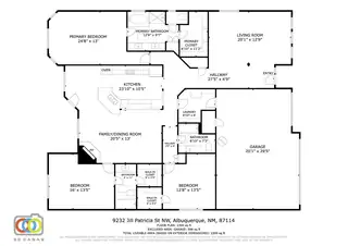 9232 JILL PATRICIA Street NW Floor Plan