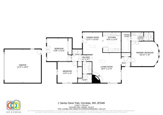 1 SANTA CLARA Trail Floor Plan