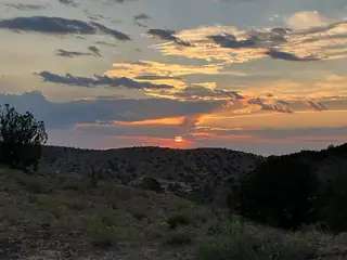 Camino de los Cerritos Negros, Placitas 