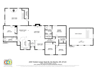 2009 TWISTED JUNIPER Road SE Floor Plan