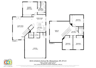 6916 LIMESTONE Avenue NE Floor Plan