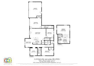 11 El Cerro Road Floor Plan