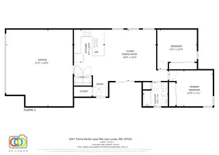 1641 Tierra Verde Loop NW Floor Plan