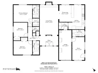 10817 LOWE Street NE Floor Plan