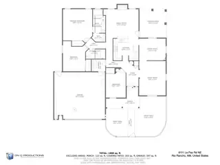 6111 LA PAZ Road NE Floor Plan