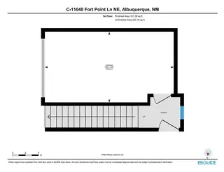 11040 Fort Point Lane C Floor Plan