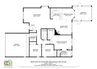 8004 CORTE DEL VIENTO NW Floor Plan