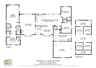 36 Meadow Lane Floor Plan